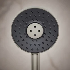 Round three-function handshower, 2.5 gpm
