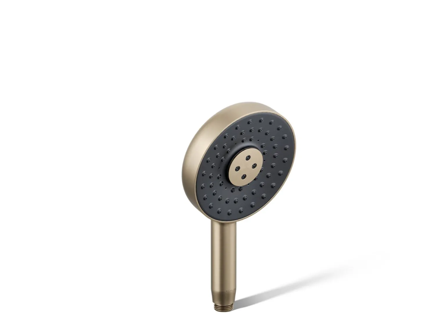 Round three-function handshower, 2.5 gpm