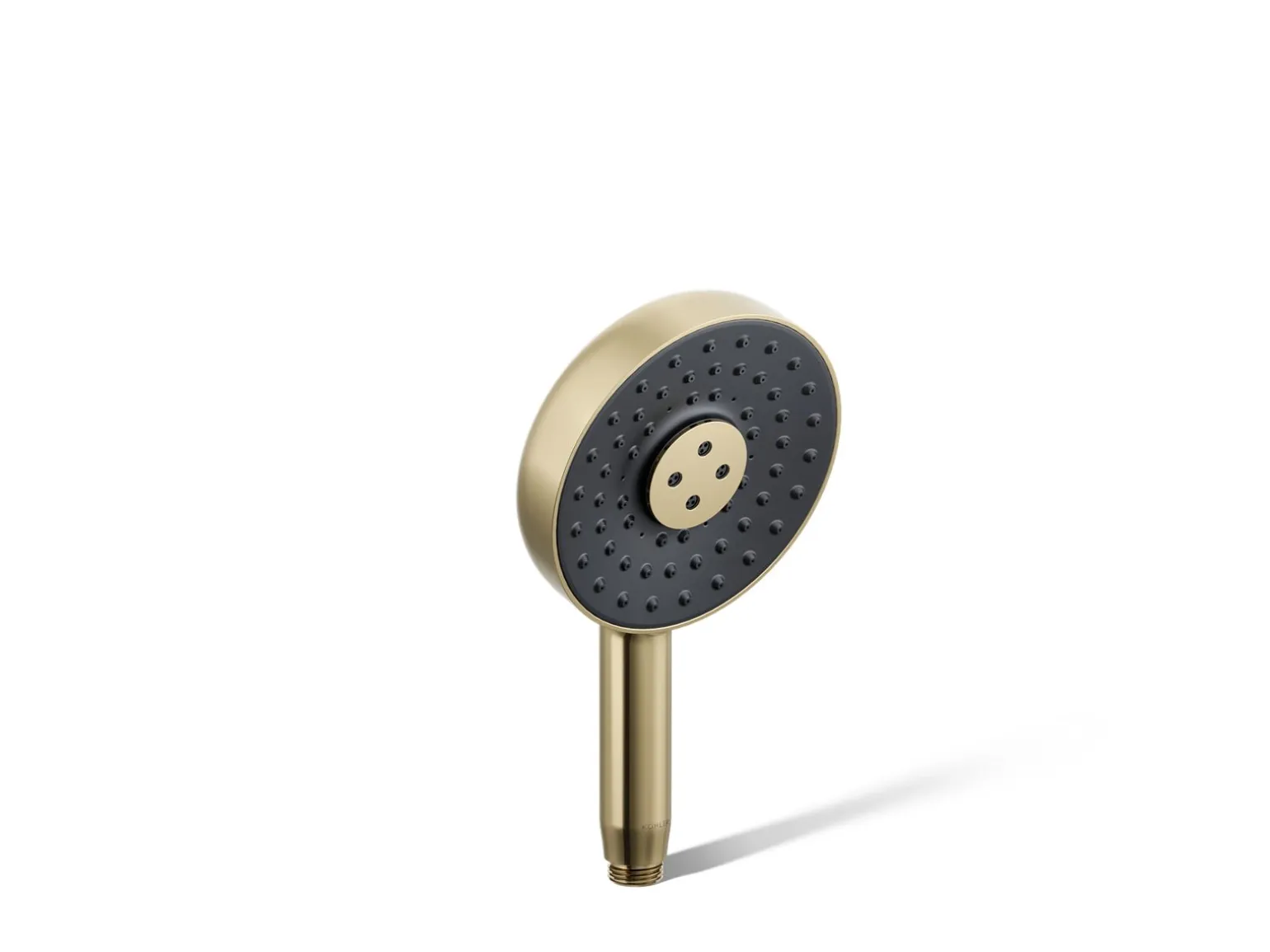 Round three-function handshower, 2.5 gpm