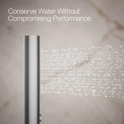 Round two-function handshower, 2.5 gpm