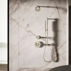 Round two-function handshower, 2.5 gpm