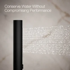 Round two-function handshower, 1.75 gpm