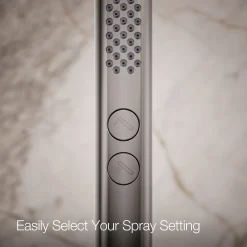 Round two-function handshower, 1.75 gpm