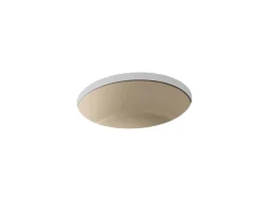 15-3/4" round undermount bathroom sink
