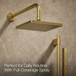 Showering kit, 2.5 gpm