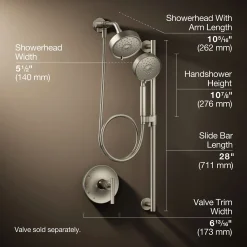 Showering Kit, 1.75 gpm