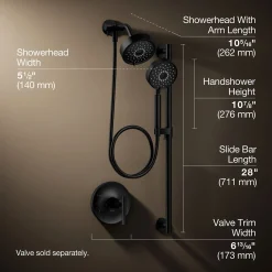 Showering Kit, 2.5 gpm