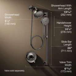 Showering Kit, 2.5 gpm