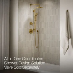Showering kit, 2.5 gpm