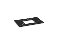 Silestone® 37" quartz vanity top with rectangular cutout