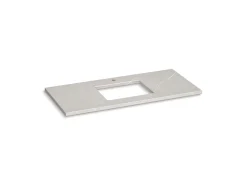 Silestone® 49" quartz vanity top with rectangular cutout