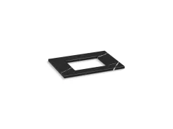 Silestone® 31" quartz vanity top with rectangular cutout