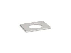 Silestone® 31" quartz vanity top with oval cutout