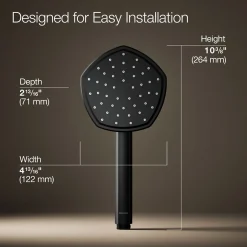 Single-function handshower, 2.5 gpm