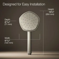 Single-function handshower, 2.5 gpm
