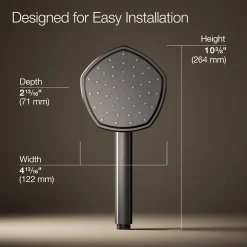 Single-function handshower, 2.5 gpm
