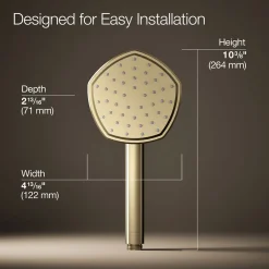 Single-function handshower, 2.5 gpm