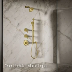 Single-function showerhead, 2.5 gpm
