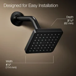 Single-function showerhead, 1.5 gpm