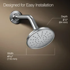 Single-function showerhead, 2.5 gpm