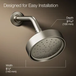 Single-function showerhead, 1.75 gpm