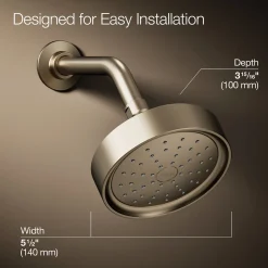 Single-function showerhead, 1.75 gpm