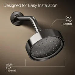 Single-function showerhead, 1.75 gpm