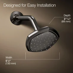 Single-function showerhead, 1.75 gpm