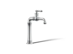 Single-handle bar sink faucet