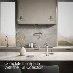 Single-handle bar sink faucet