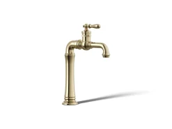 Single-handle bar sink faucet