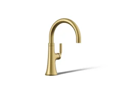 Single-handle bar sink faucet