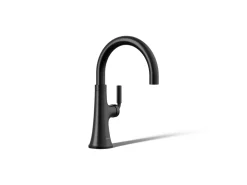 Single-handle bar sink faucet