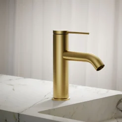 Single-handle bathroom sink faucet, 1.2 gpm