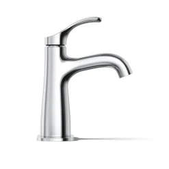 Single-handle bathroom sink faucet, 0.5 gpm