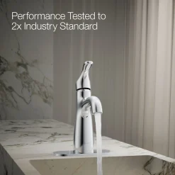 Single-handle bathroom sink faucet, 1.2 gpm