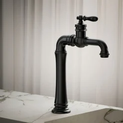 Single-handle bathroom sink faucet, 1.2 gpm