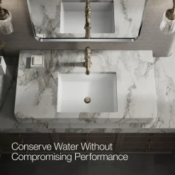 Single-handle bathroom sink faucet, 1.2 gpm