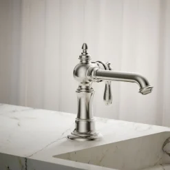 Single-handle bathroom sink faucet, 1.2 gpm