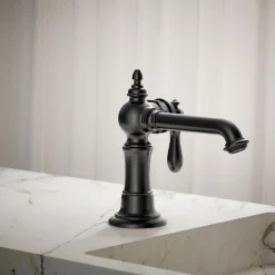 Single-handle bathroom sink faucet, 1.2 gpm