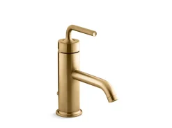 Single-handle bathroom sink faucet with Straight Lever handle, 1.2 gpm