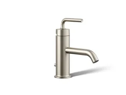 Single-handle bathroom sink faucet with Straight Lever handle, 1.2 gpm