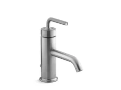 Single-handle bathroom sink faucet with Straight Lever handle, 1.2 gpm