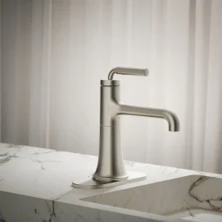 Single-handle bathroom sink faucet, 0.5 gpm