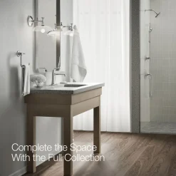 Single-handle bathroom sink faucet, 0.5 gpm