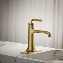 Single-handle bathroom sink faucet, 0.5 gpm