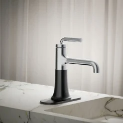 Single-handle bathroom sink faucet, 1.2 gpm