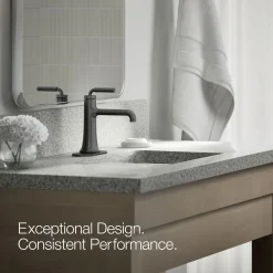 Single-handle bathroom sink faucet, 1.2 gpm