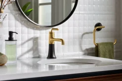 Single-handle bathroom sink faucet, 1.2 gpm