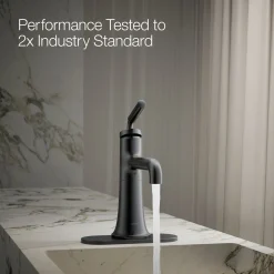 Single-handle bathroom sink faucet, 1.2 gpm